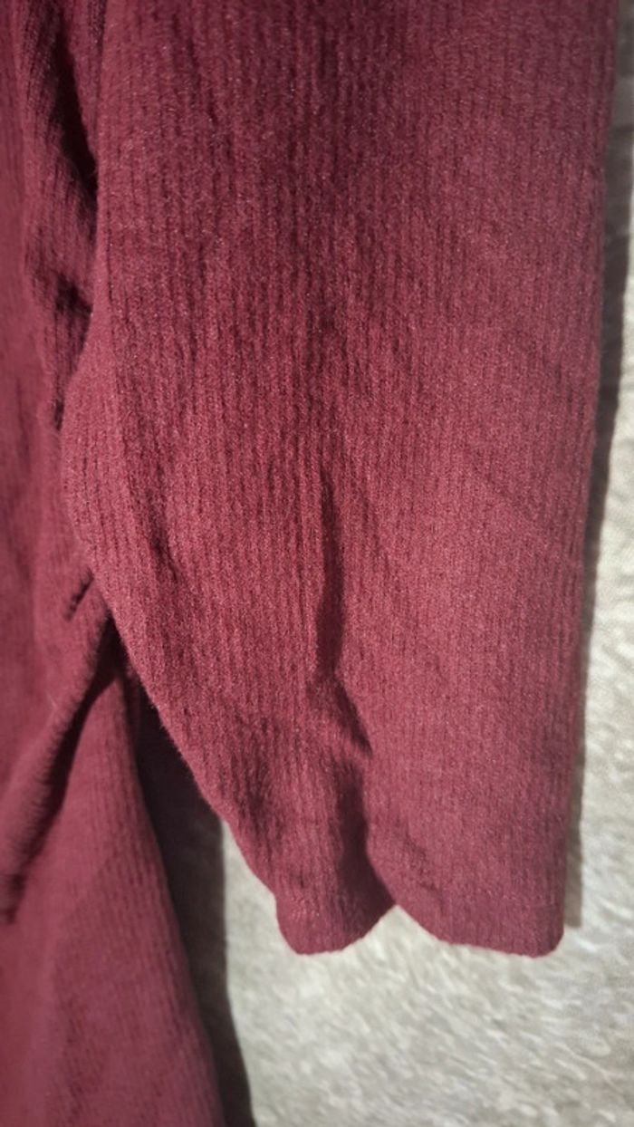 Robe bordeaux douce - photo numéro 6