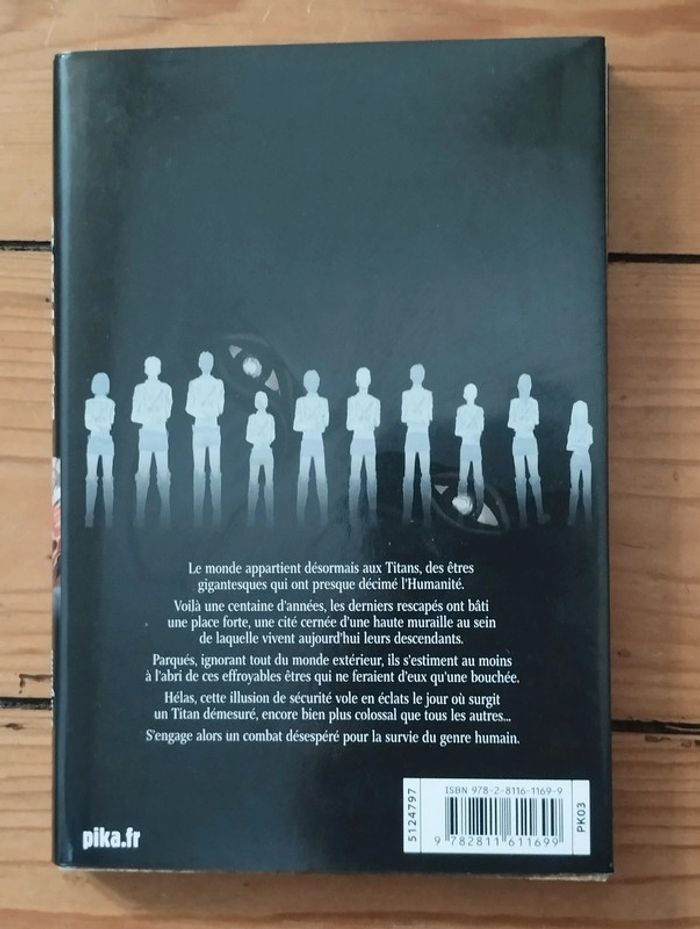 Manga L'attaque des titans tome 1 - photo numéro 2