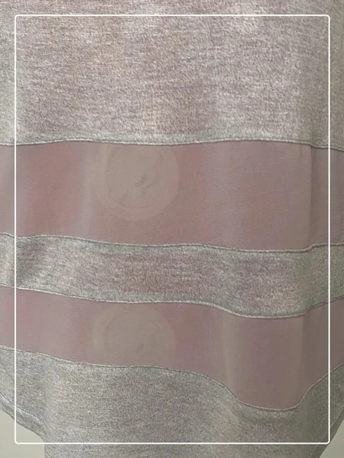 Débardeur voile gris Peace n’love - photo numéro 2