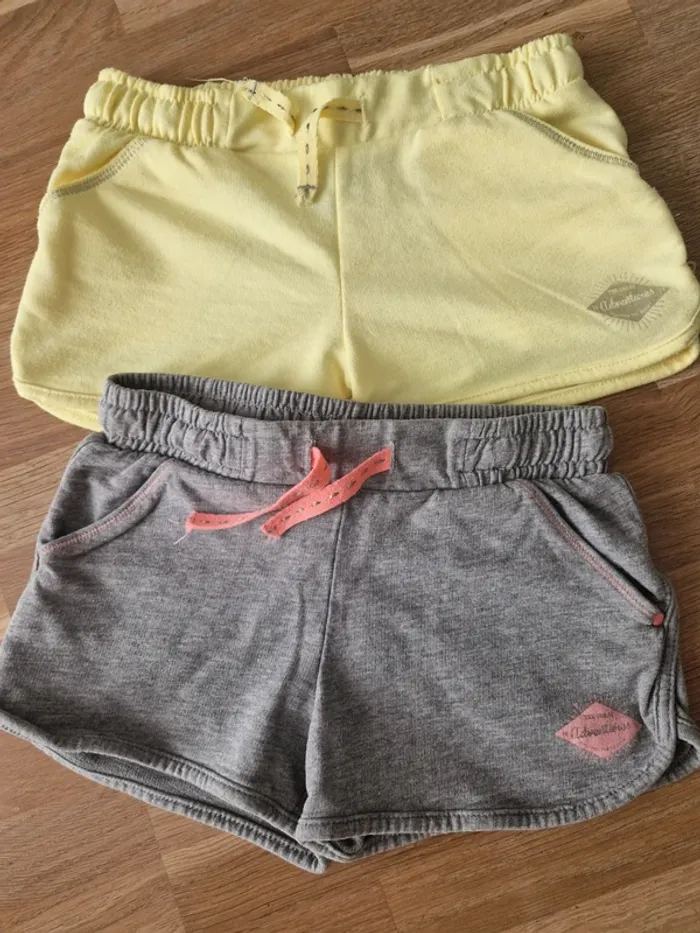 Lot 2 shorts Orchestra 7ans en molleton