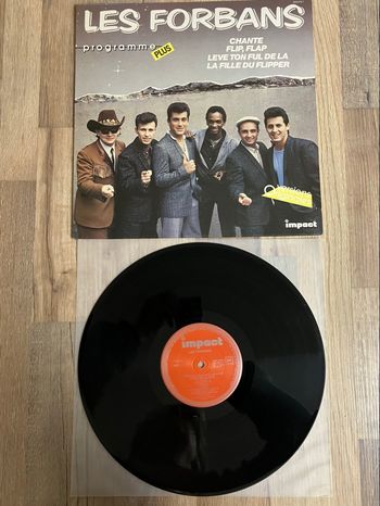 Vinyle 33 tours-Les forbans-Programme plus