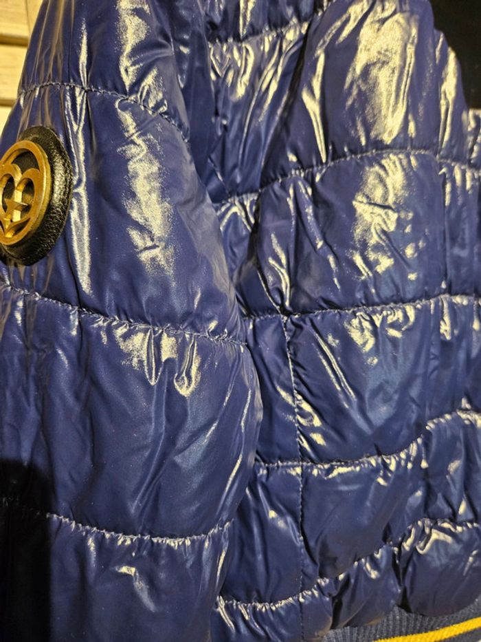 Manteau à capuche bleu foncé Coolcat 146/152 - photo numéro 5