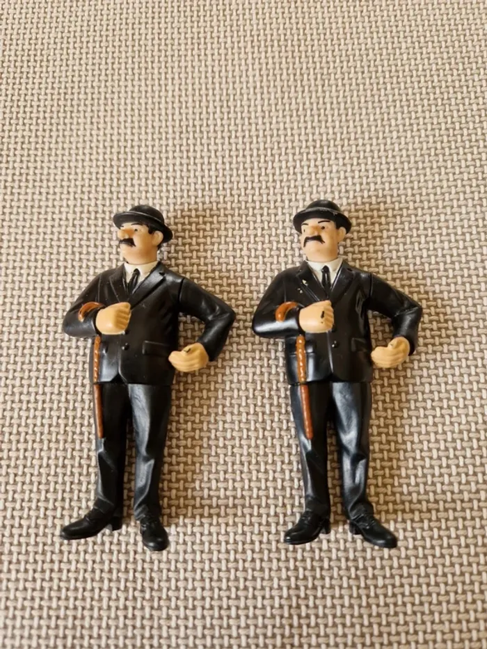 2 figurines Dupont- Mc Donald's - 2011