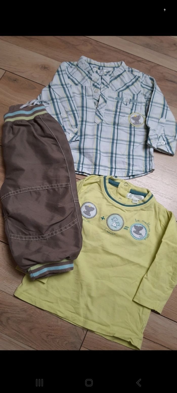Lots ensembles très bon état garçon 12mois #lots_bébé #lots_ensembles #ensembles_garçon - photo numéro 9