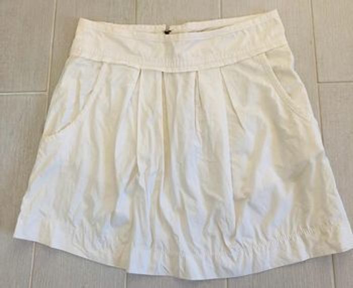 Jupe blanche Zara taille 34 XS