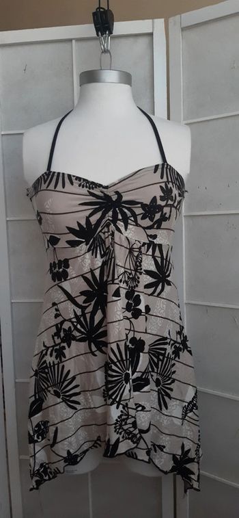 Top long tunique ample L 40