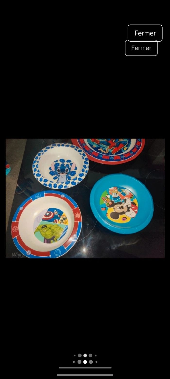 Lot accessoires repas enfant - photo numéro 5