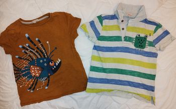 Lot t-shirts MC 8ans 