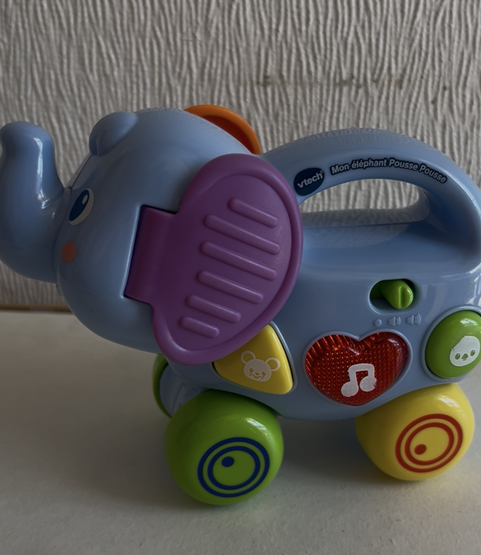 mon éléphant pousse pousse - photo numéro 2