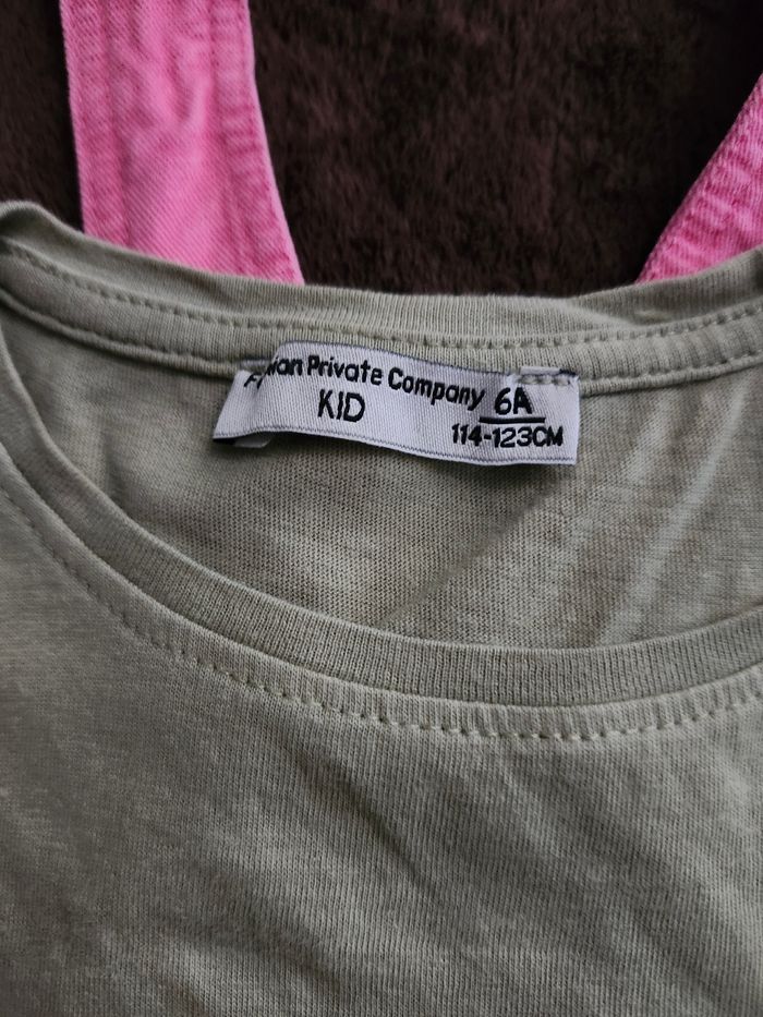 Ensemble  salopette  tee-shirt - photo numéro 4