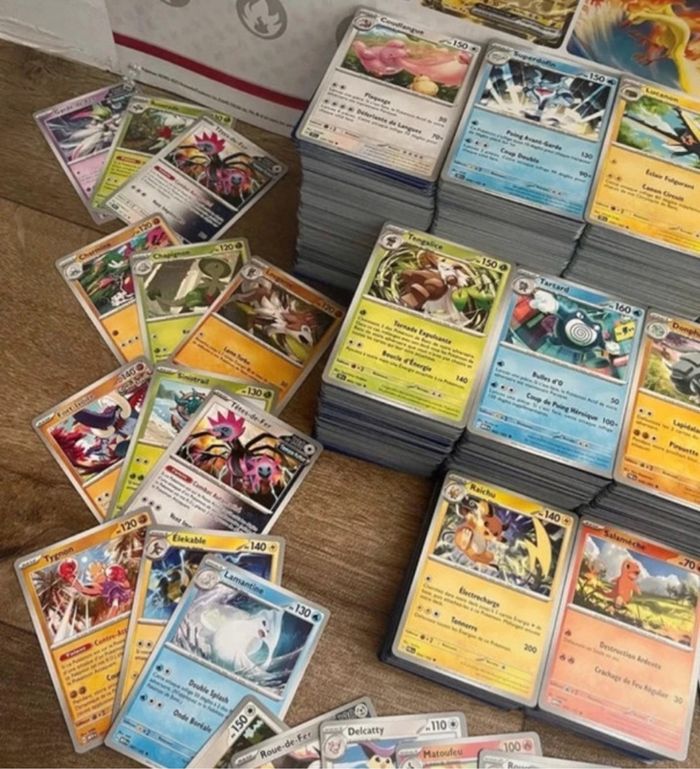 🔥 Lot de 100 cartes Pokémon - mini prix