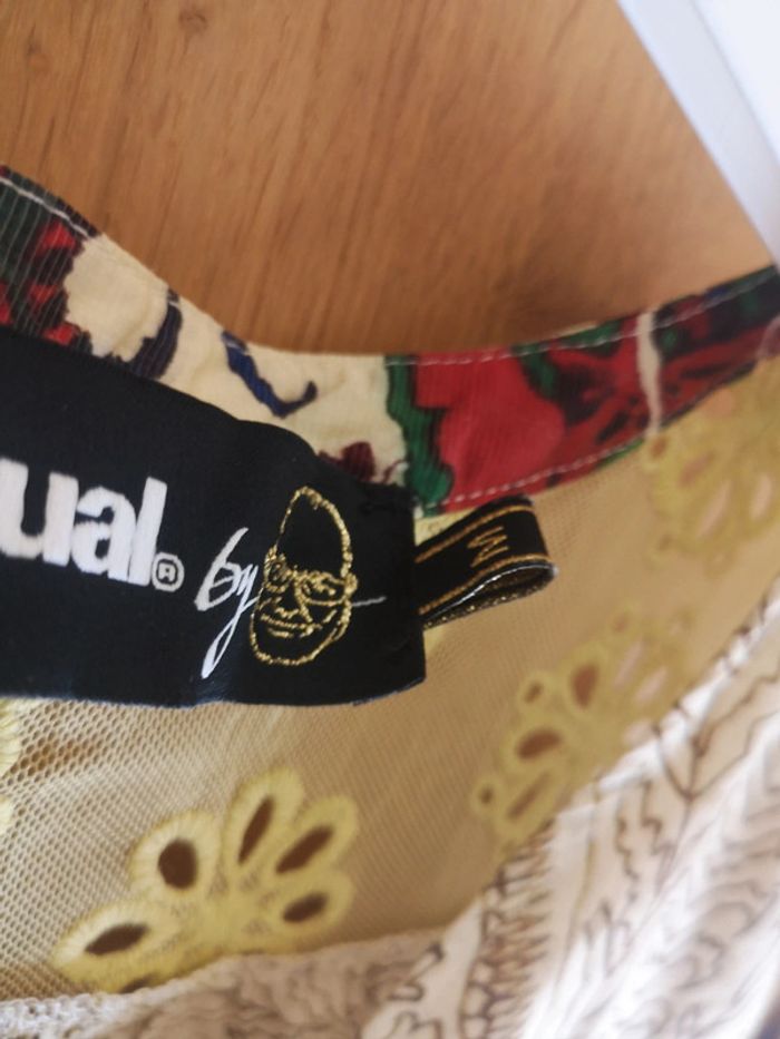 Blouse colorée courtes manches Desigual M - photo numéro 5