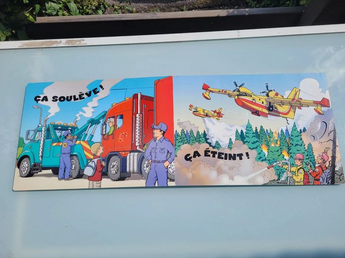 Livre animé grand format Ça Bouge, Les secours - photo numéro 5
