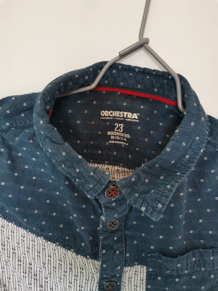 Chemise manches longues 23 mois - photo numéro 2