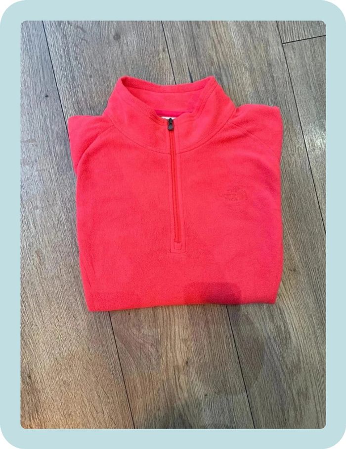 Polaire femme rose fushia Thé North Face