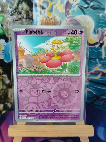 Flabébé reverse 91/198 écarlate et violet