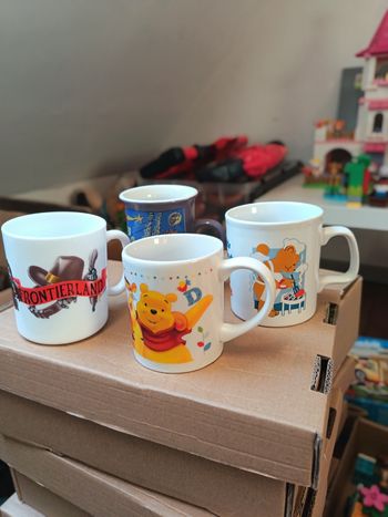 Lot de 4 mugs 
