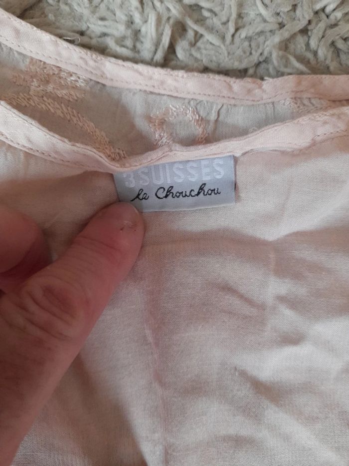 Tunique brodée T38/40 polyamide 3 suisses - photo numéro 4