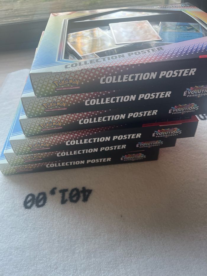 Coffret poster x6 Pokemon évolution prismatique 8.5 - photo numéro 2