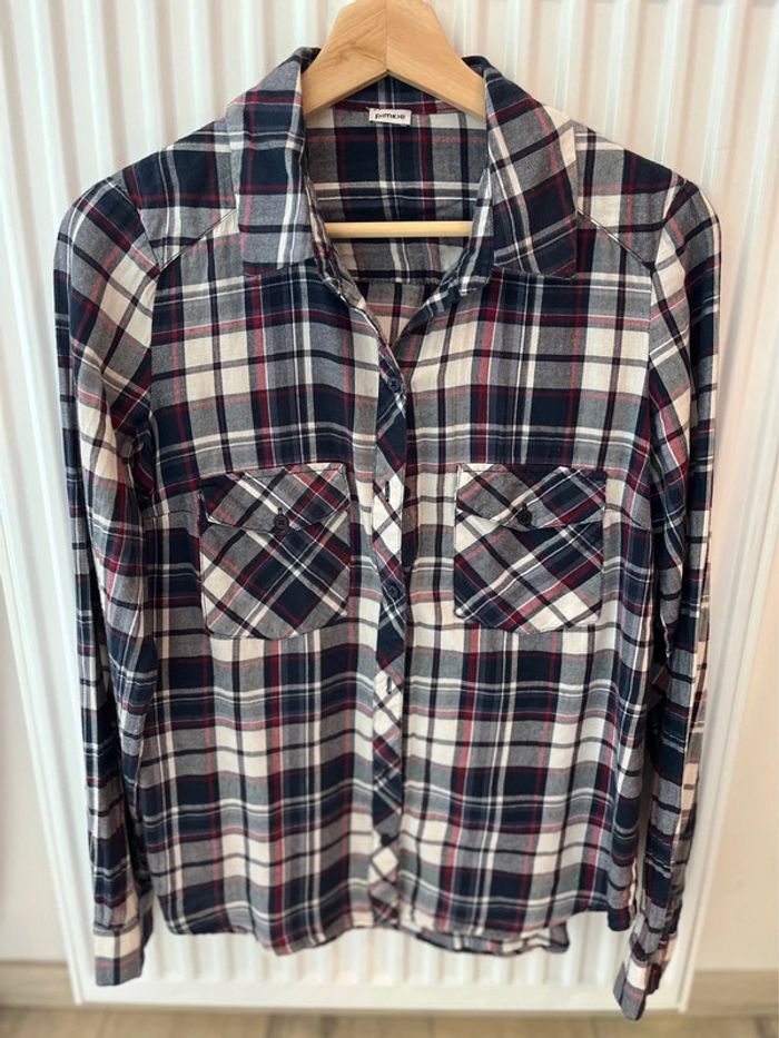 Chemise à carreaux
