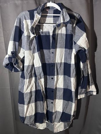 Chemisier à carreaux, taille 3XL