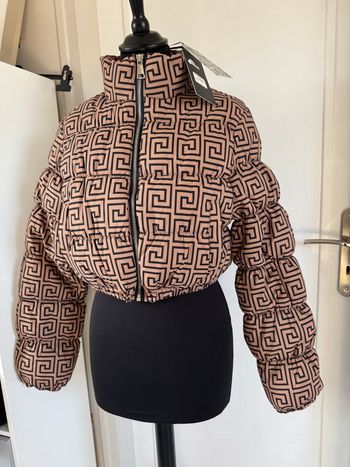 Doudoune femme marron