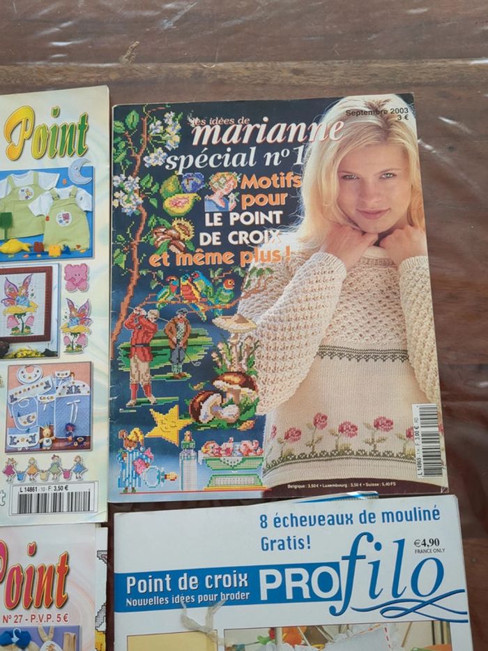 Lot de livres point de croix - photo numéro 3