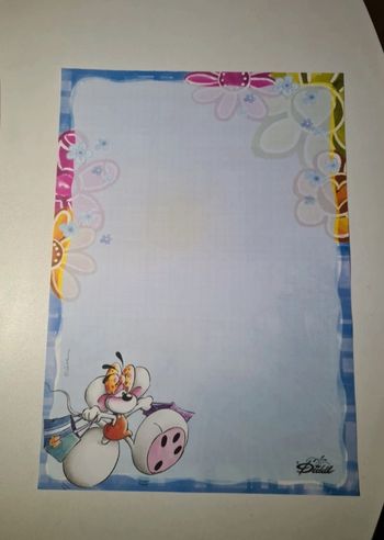 Diddl - Feuille A4 neuve - 0,60€