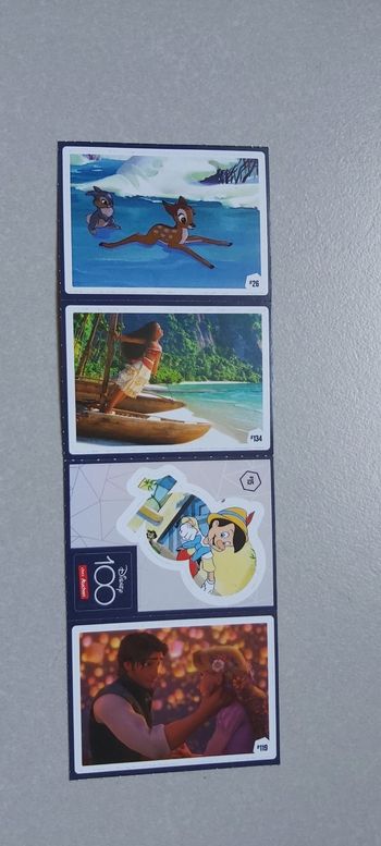 Autocollants Disney 100 ans de magie lot 5
