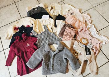 Lot fille 6mois automne-hiver