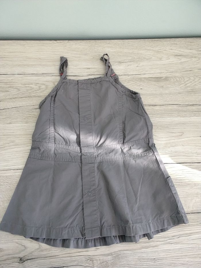 Robe à bretelles fille 9 mois - photo numéro 2