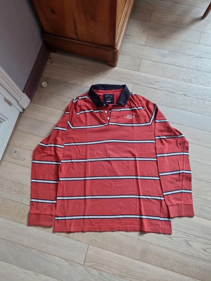 Sweat polo manches longues Brice XXL - photo numéro 4