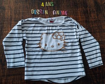 Tee-shirt Hello Kitty 4 ans