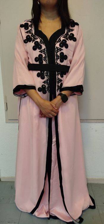 Takchita 2 pièce rose clair 