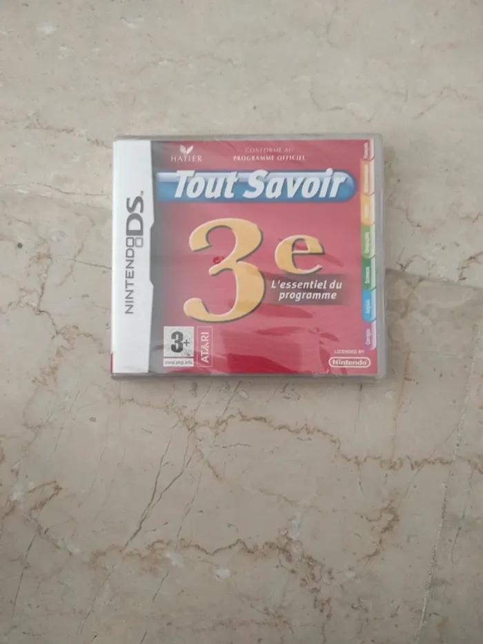 Nintendo DS tout savoir 3 eme