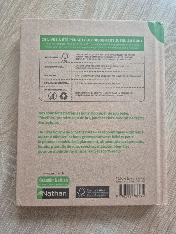 Livre bébé BIO - photo numéro 2