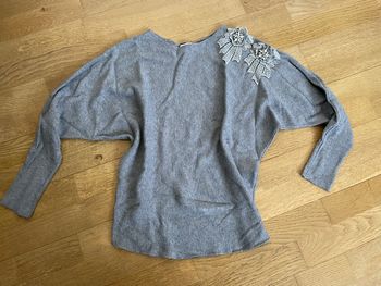 Pull femme gris taille M