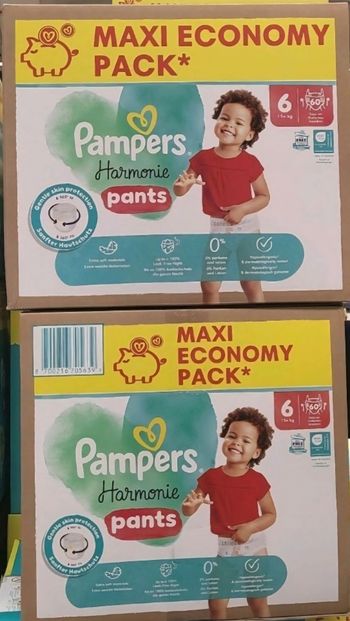 Couches pampers harmonie pants T6