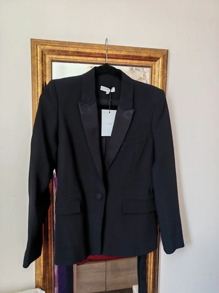 Blazer noir IRO neuf taille 36 - photo numéro 4