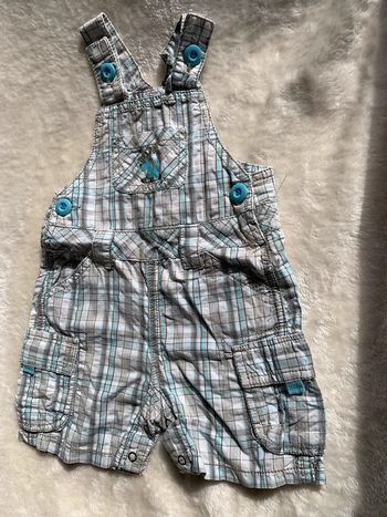 Salopette courte 6 mois