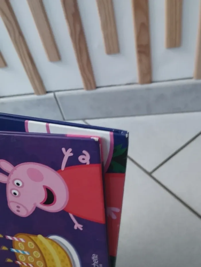 Lot livres Peppa pig (grand format) anniversaire et père Noël - photo numéro 8