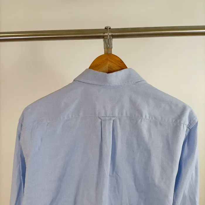Chemise bleu ciel Café Coton Paris 100% coton col classique taille 40/41 A1300 - photo numéro 4