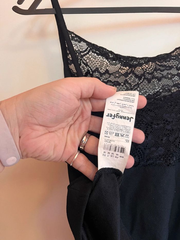 Body dentelle ouvert jennyfer taille M - photo numéro 4