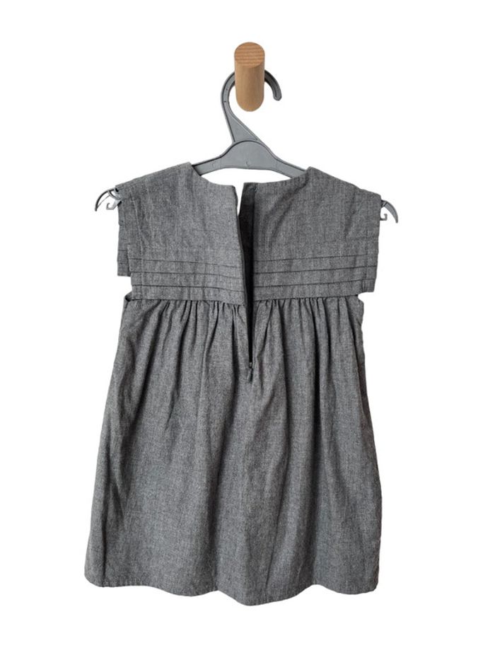 Robe sans manche grise en coton - Kiabi 24 mois - photo numéro 4