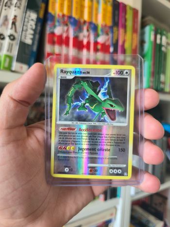 Carte Rayquaza Niv 56 14/146 Reverse