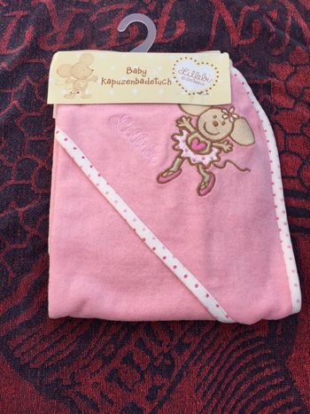 Cape de bain rose Lillebi neuve