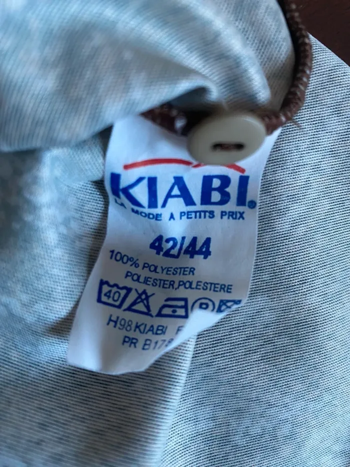 Chemise kiabi vintage marron motif serpent - photo numéro 5