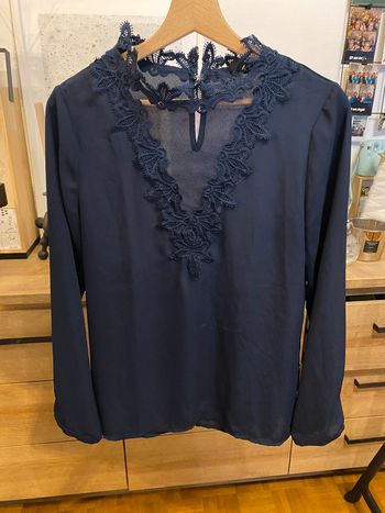 Blouse bleu