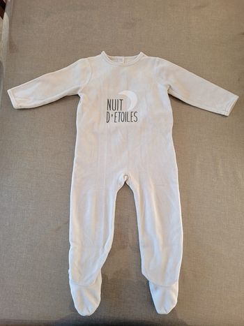 Pyjama, couleur gris clair/, vertbaudet, taille 2 ans