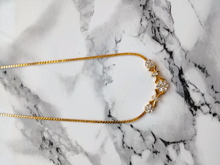 Collier doré vintage - photo numéro 11